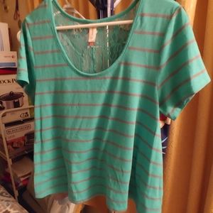 Mint crop top